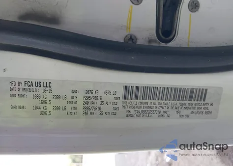 2016 Jeep Patriot Sport z USA, uszkodzony, nr VIN 1C4NJRBB2GD557310